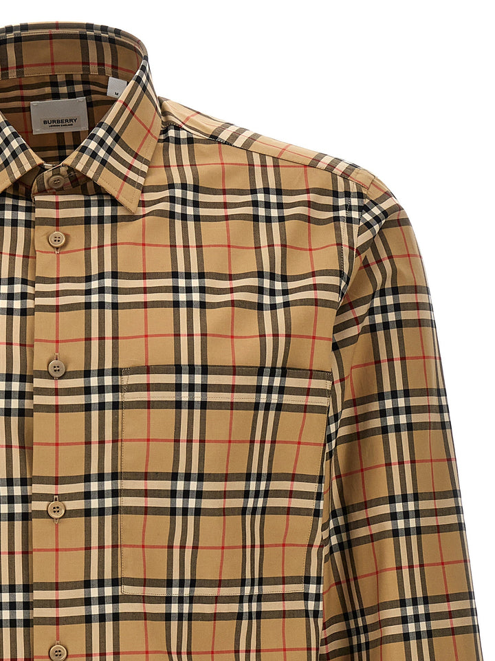 Burberry Beige Cotton Blouse