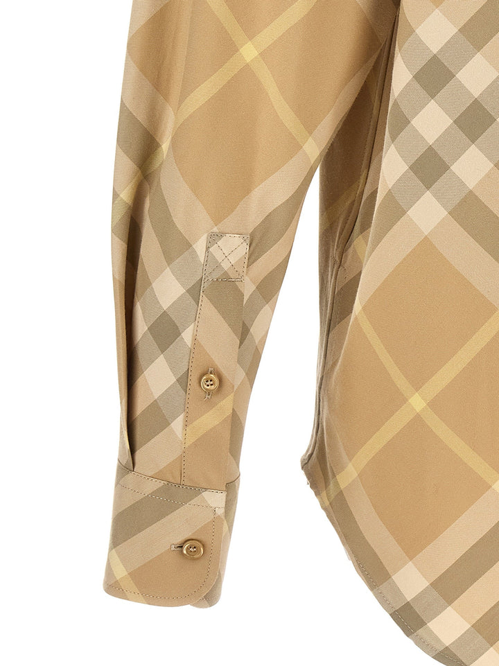 Burberry Beige Cotton Blouse