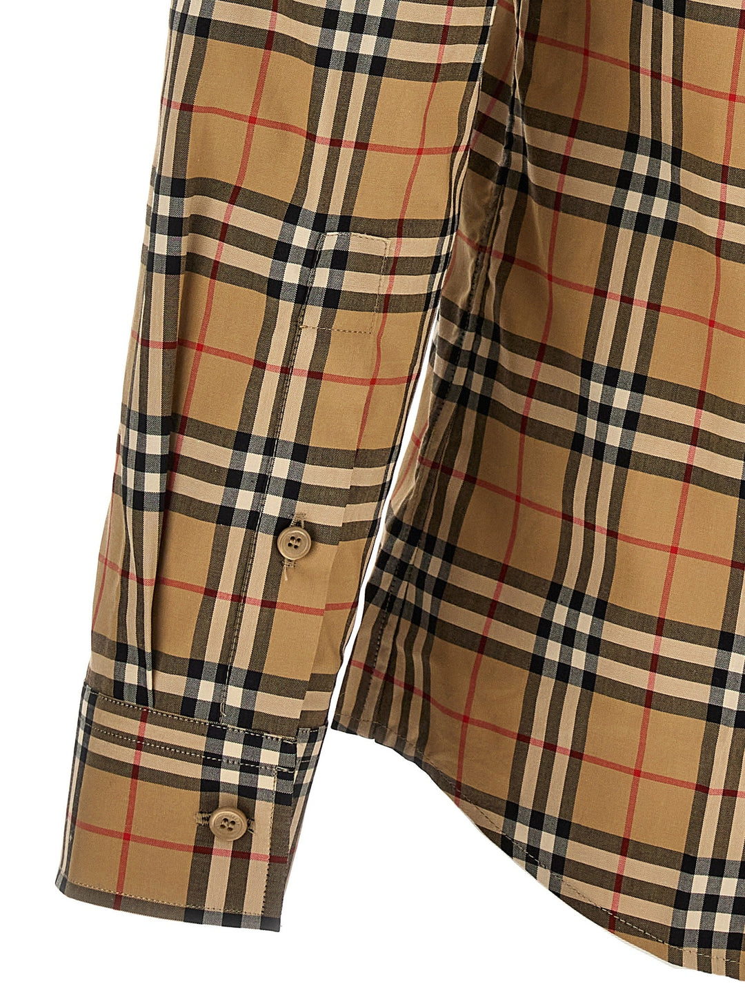 Burberry Beige Cotton Blouse