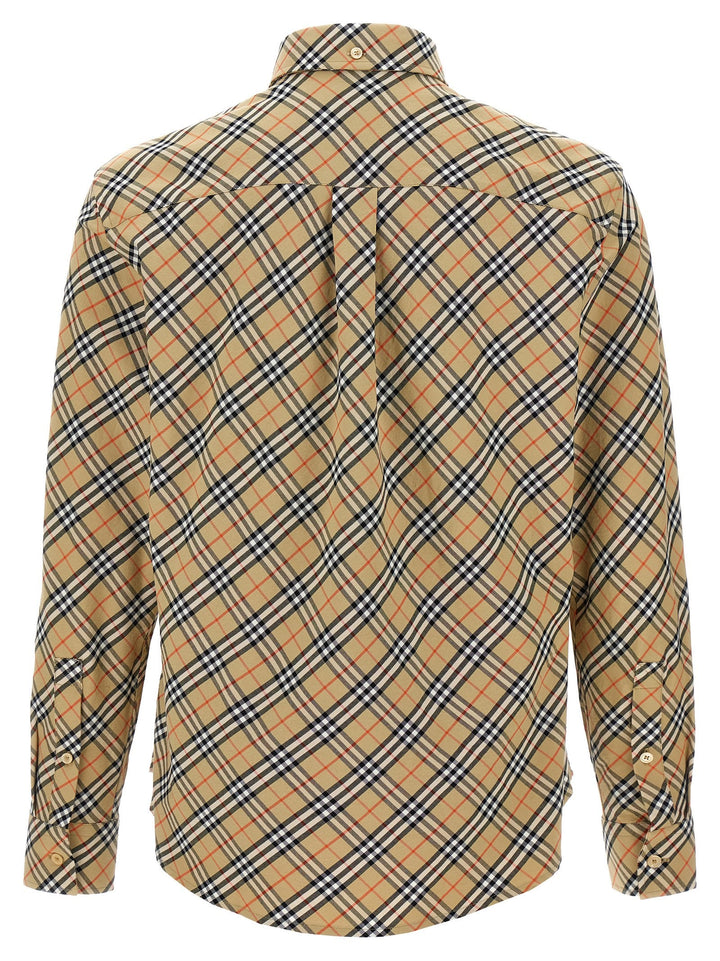 Burberry Beige Cotton Blouse