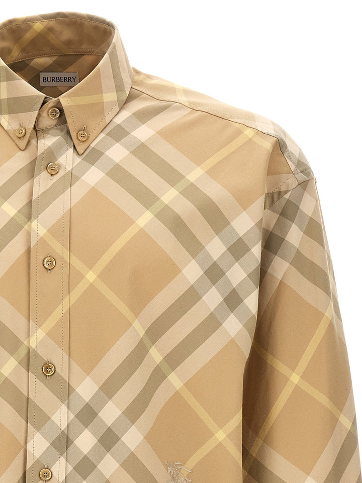 Burberry Beige Cotton Blouse