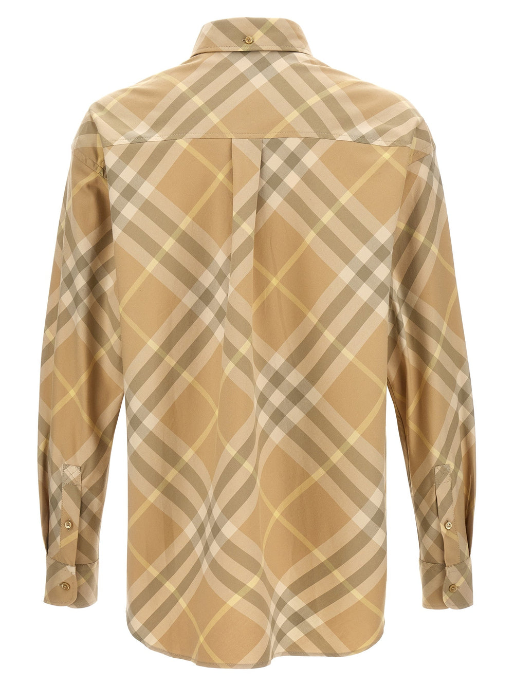 Burberry Beige Cotton Blouse