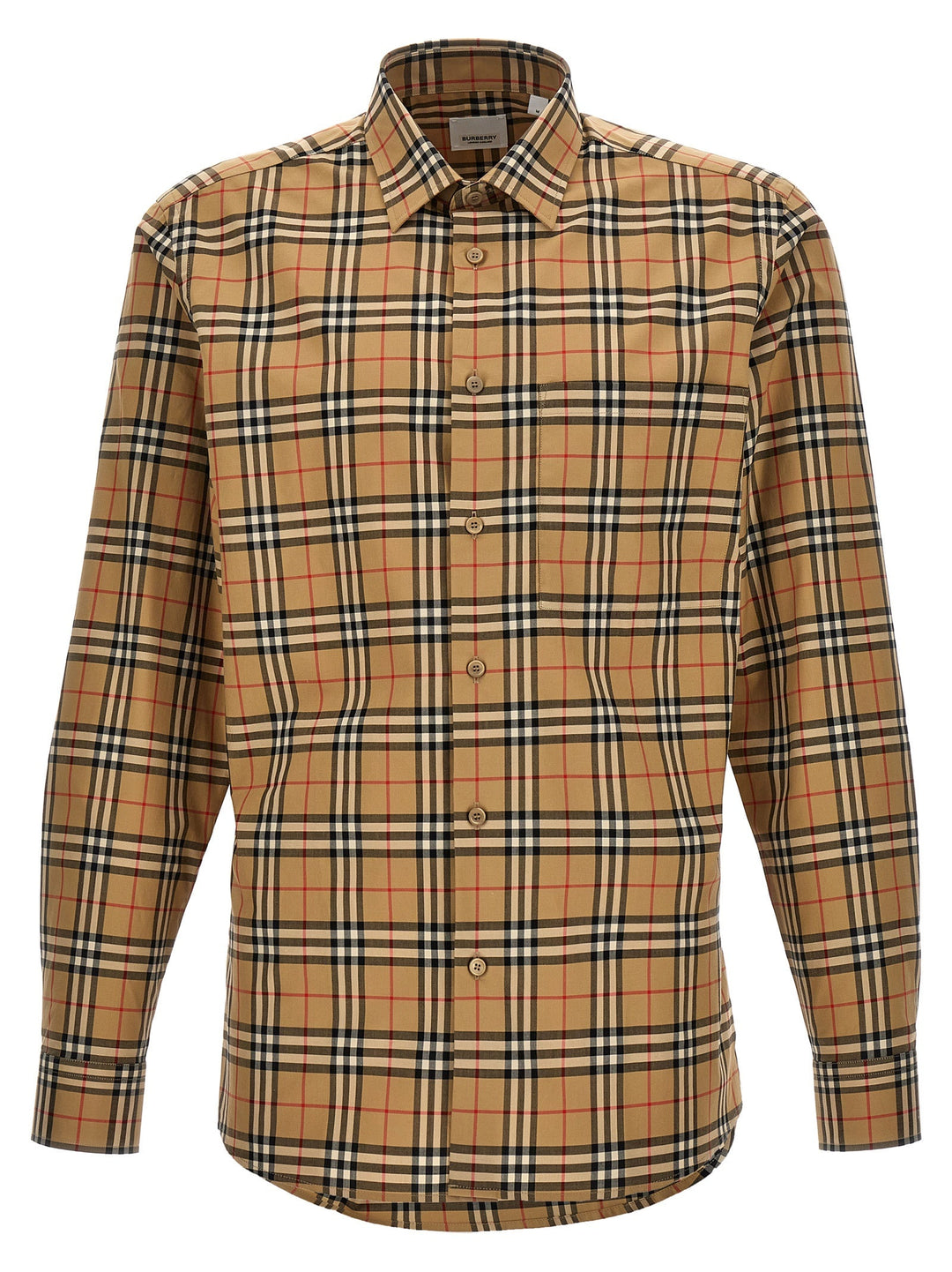 Burberry Beige Cotton Blouse
