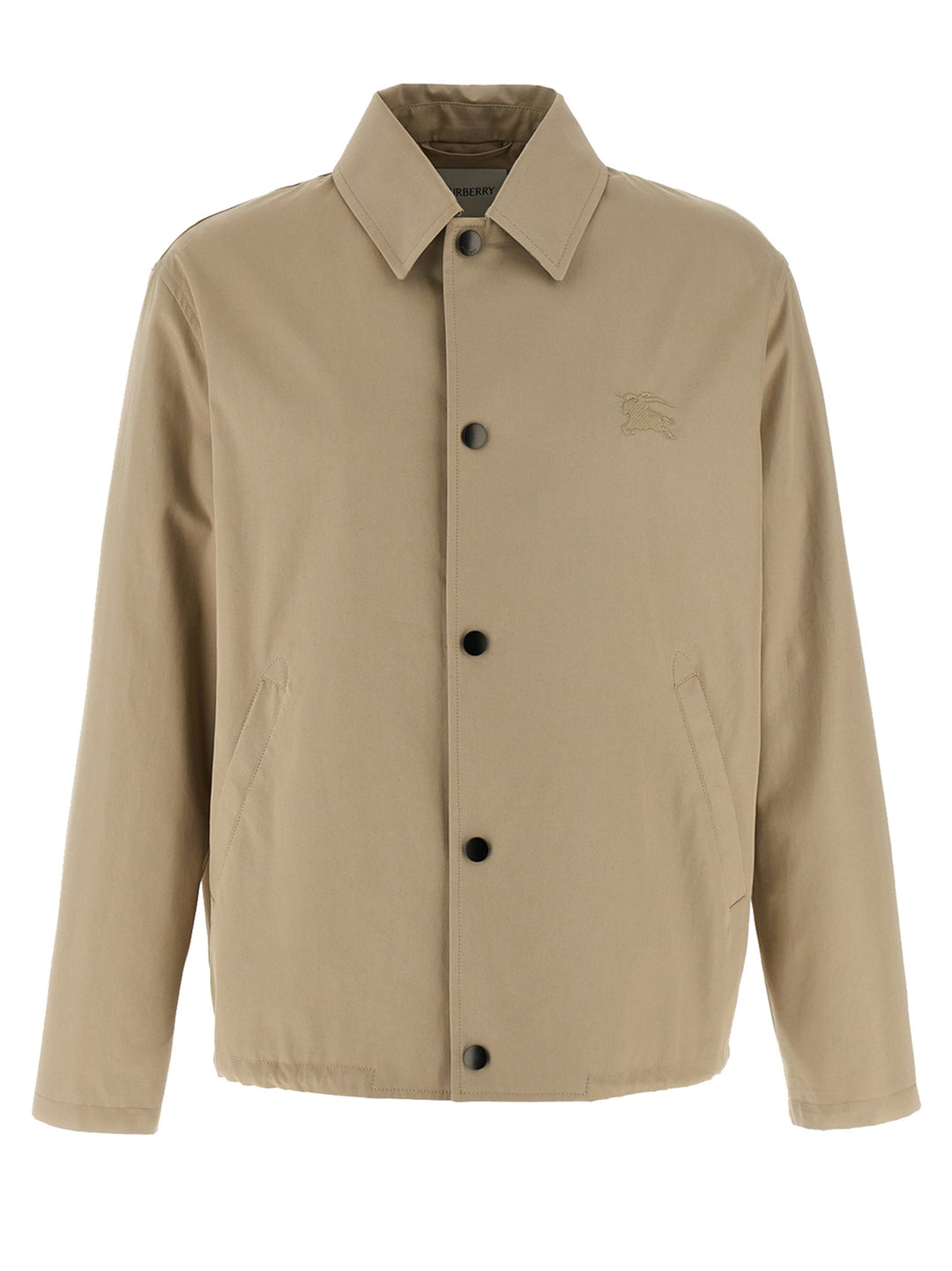 Men’s Burberry Beige Cotton Full-length Jacket