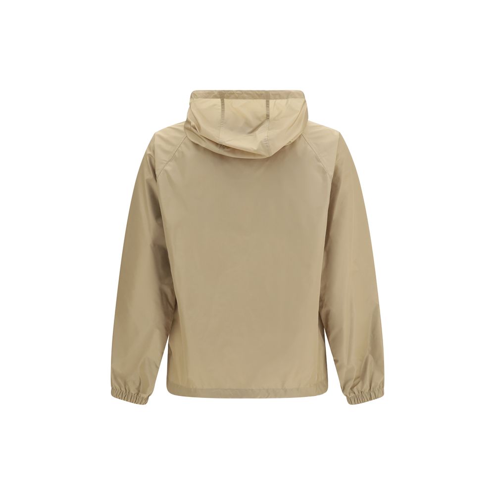 Men’s Burberry Beige Nylon Shell Jacket