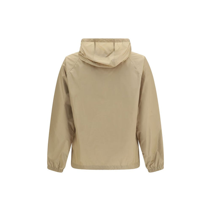 Men’s Burberry Beige Nylon Shell Jacket