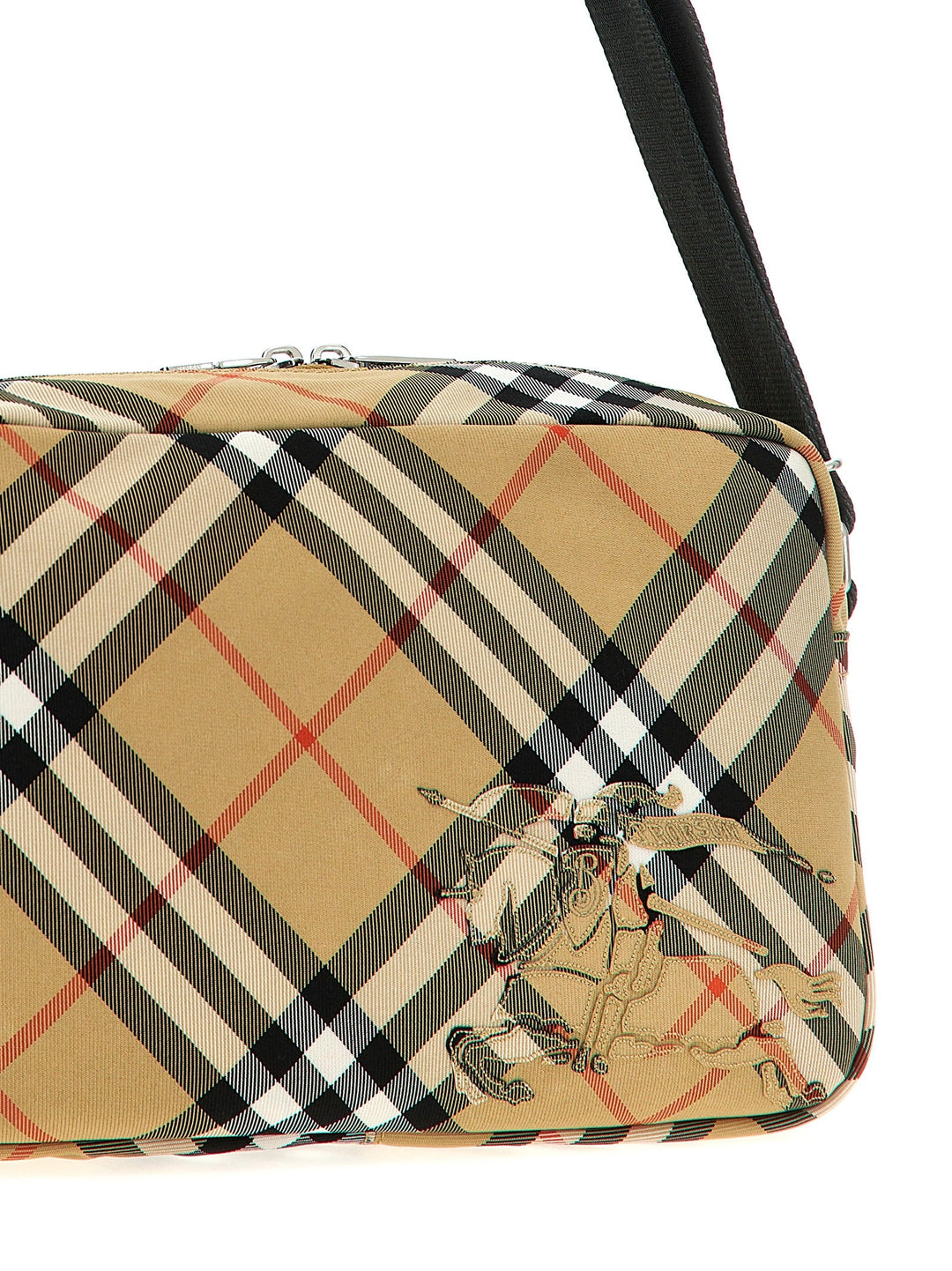 Men’s Burberry Beige Polyester Crossbody Bag