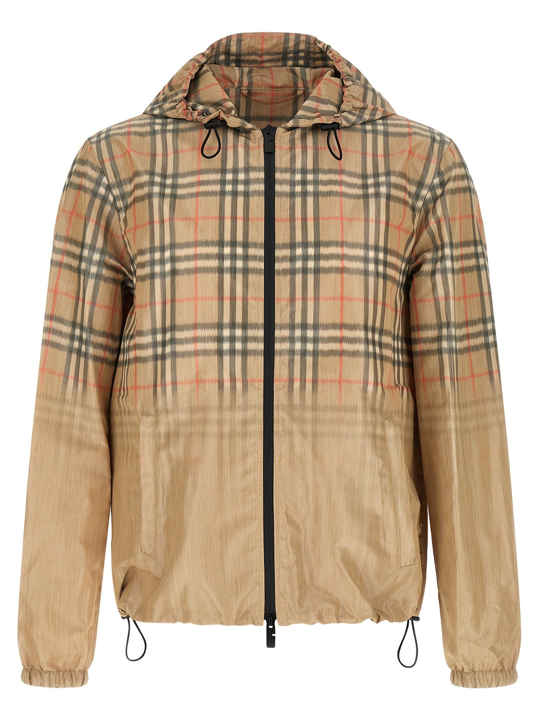 Men’s Burberry Beige Viscose Shell Jacket