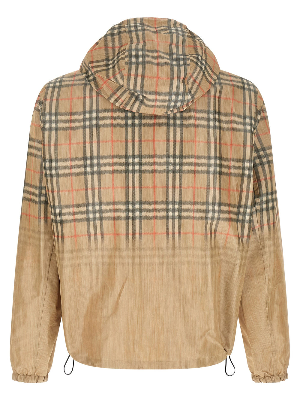 Men’s Burberry Beige Viscose Shell Jacket