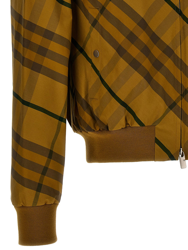 Men’s Burberry Bicolor Cotton Bomber