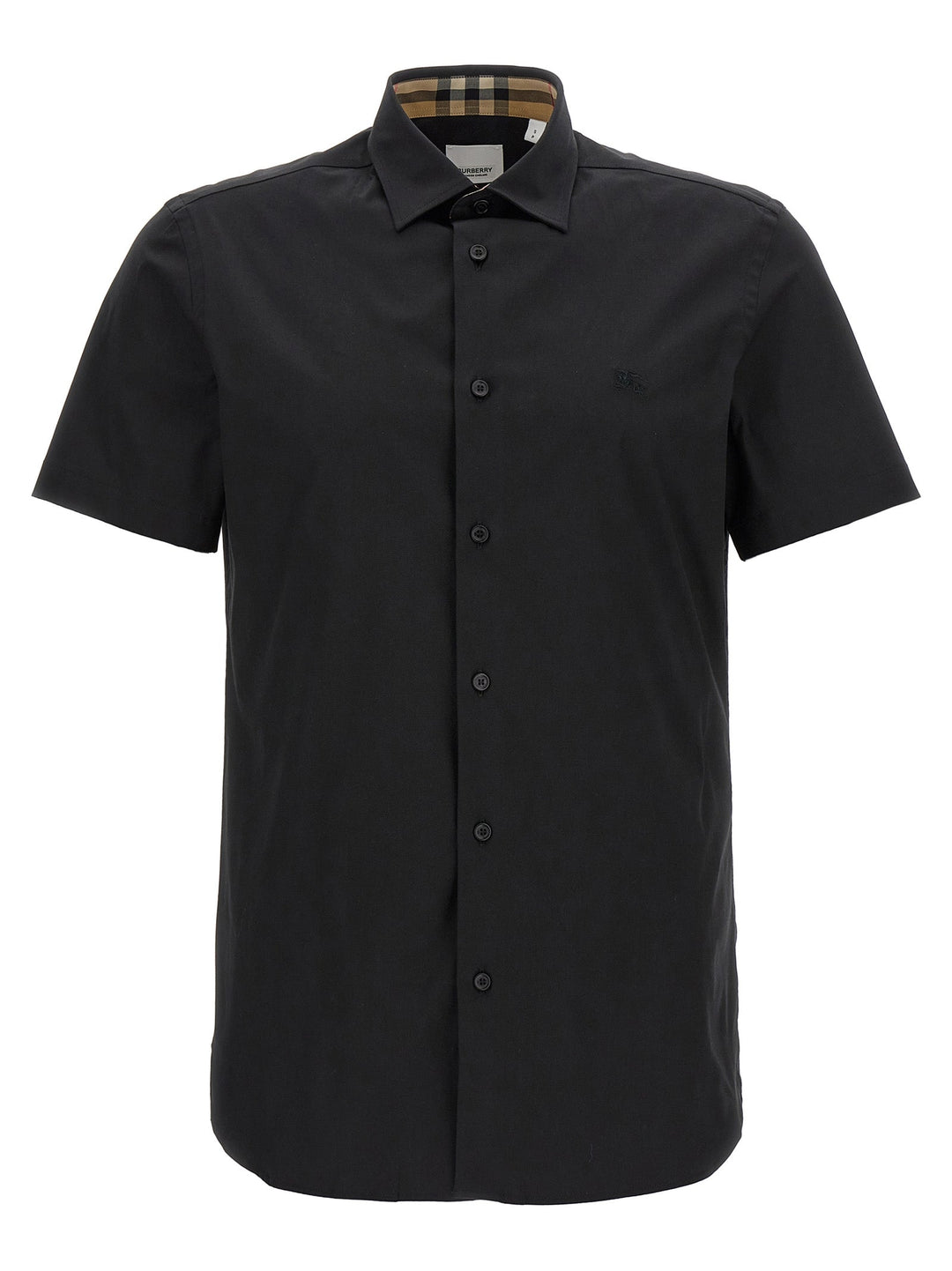 Burberry Black Cotton Blouse