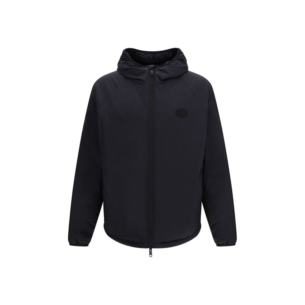 Men’s Burberry Black Nylon Shell Jacket