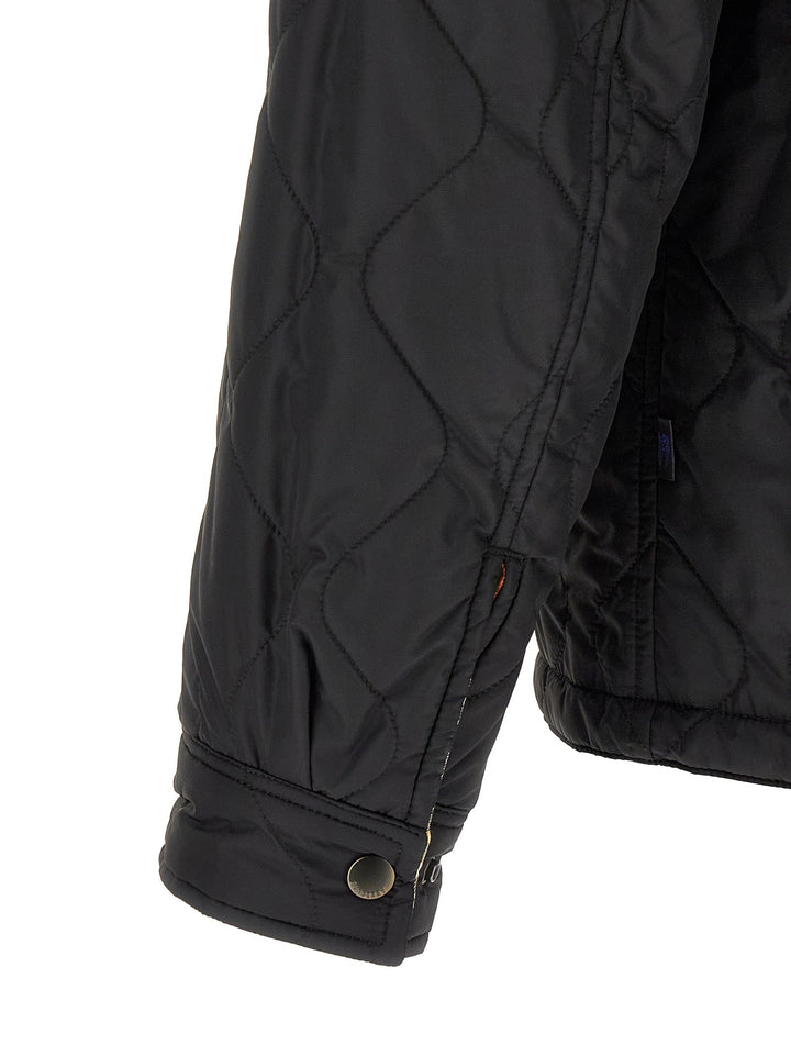 Men’s Burberry Black Polyamide Full-length Jacket