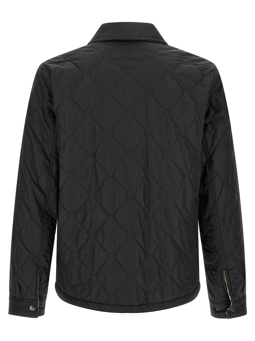 Men’s Burberry Black Polyamide Full-length Jacket