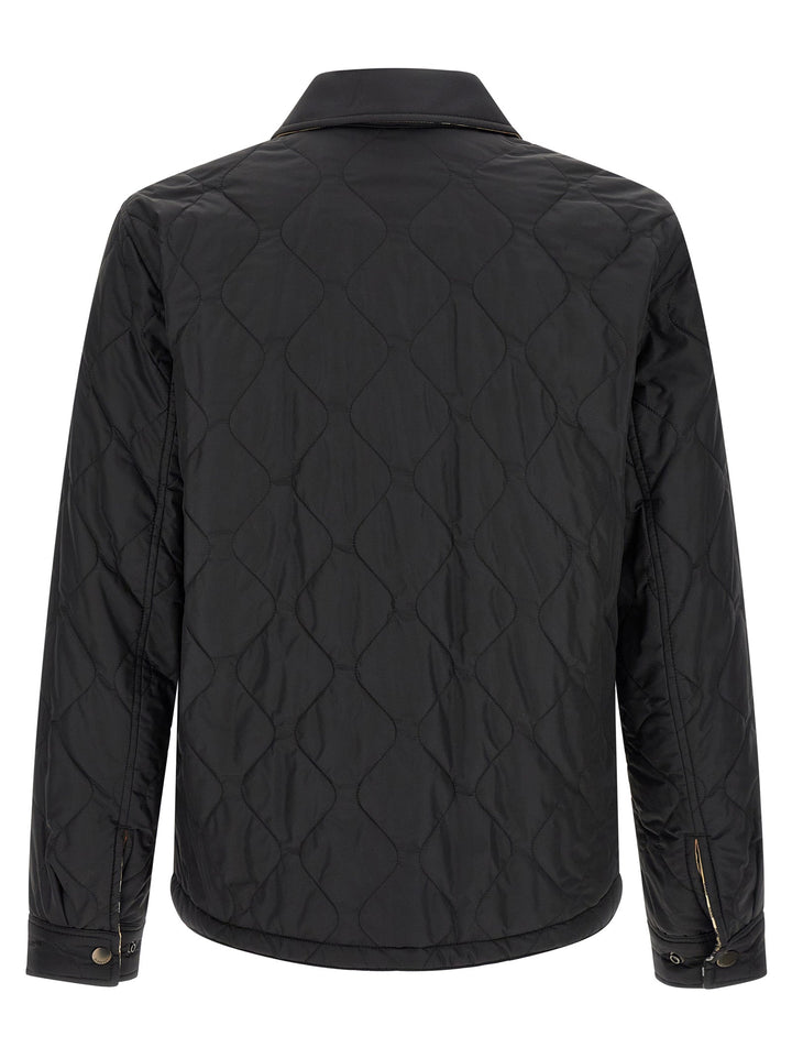 Men’s Burberry Black Polyamide Full-length Jacket