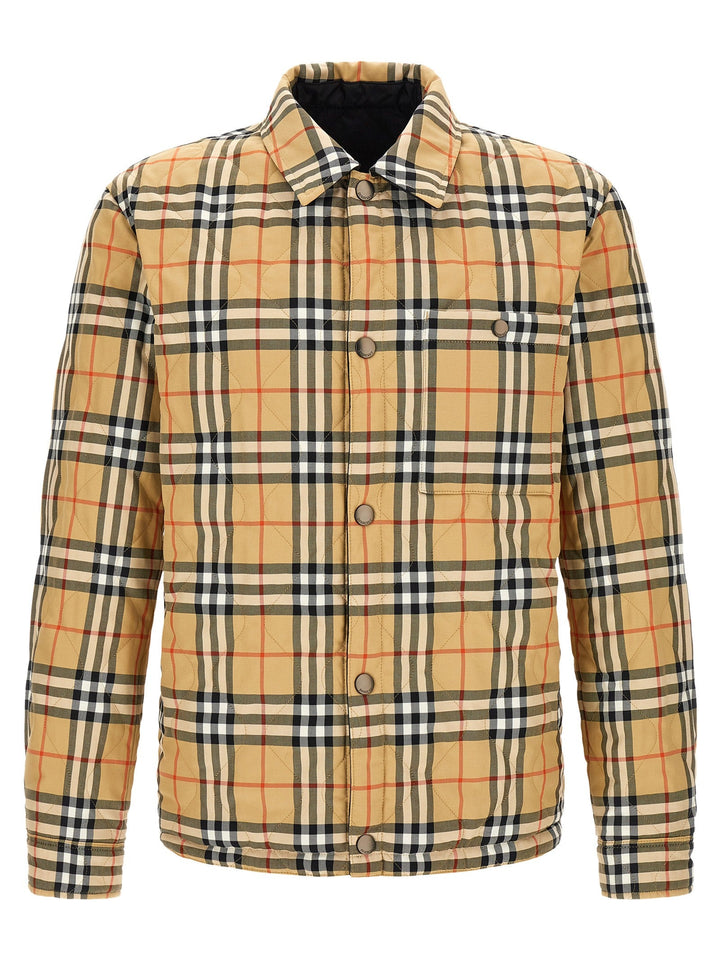 Men’s Burberry Black Polyamide Full-length Jacket