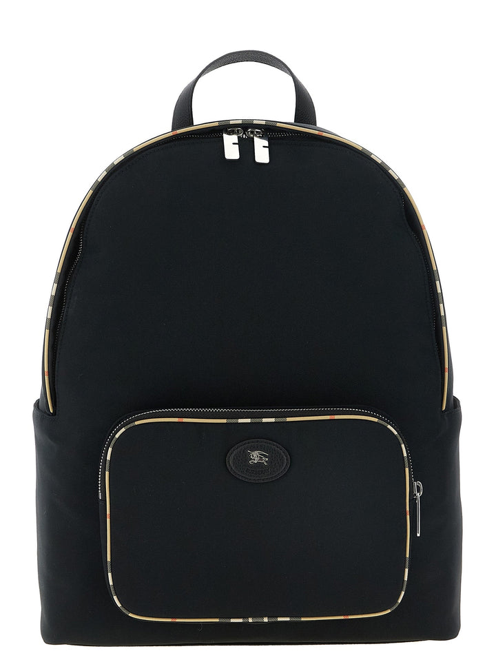 Men’s Burberry Black Polyester Backpack