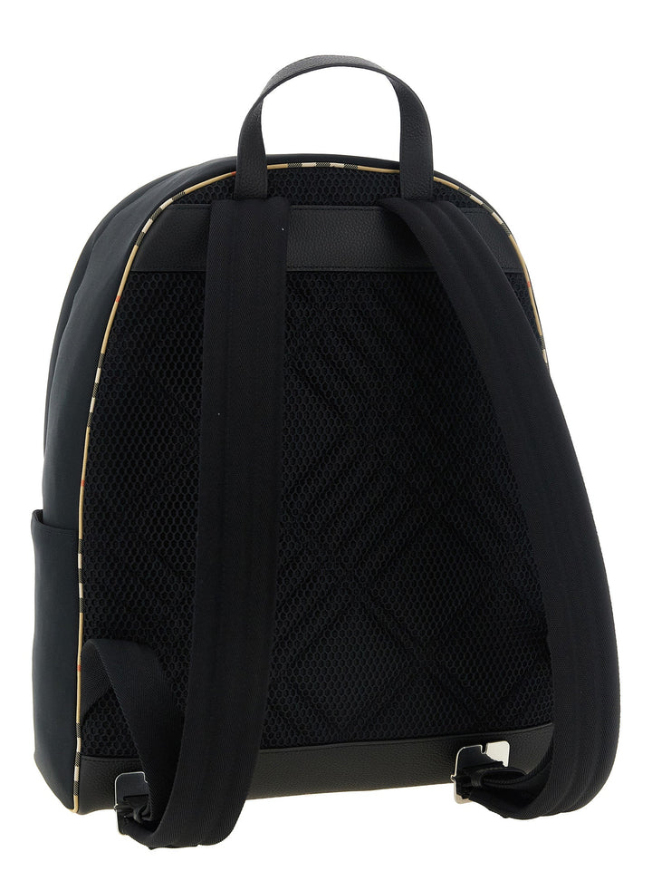 Men’s Burberry Black Polyester Backpack