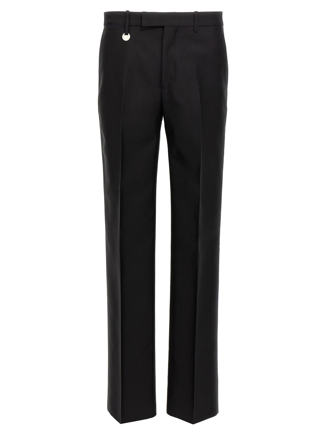Men’s Burberry Black Virgin Wool Dress Pants