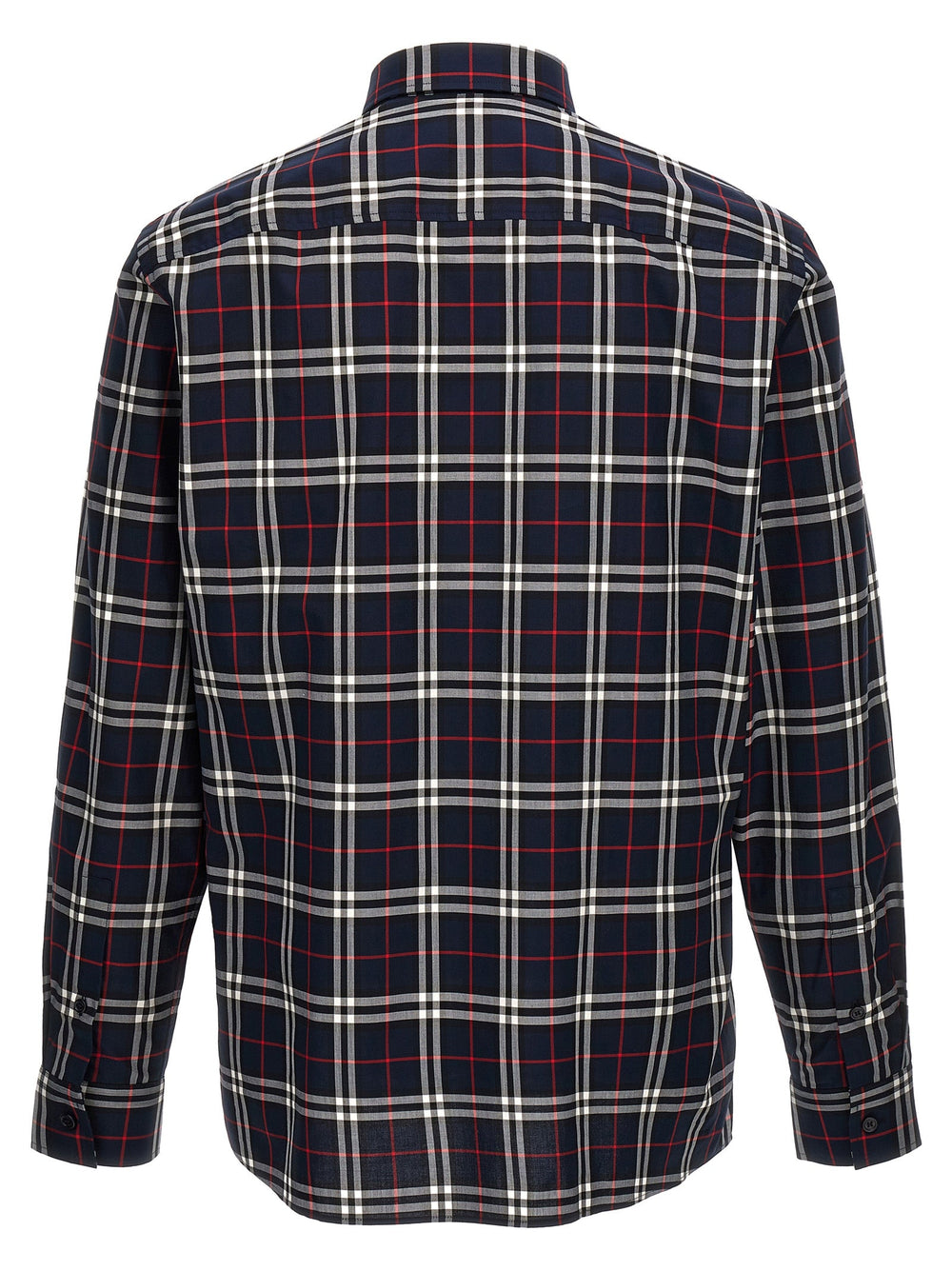 Burberry Blue Cotton Blouse