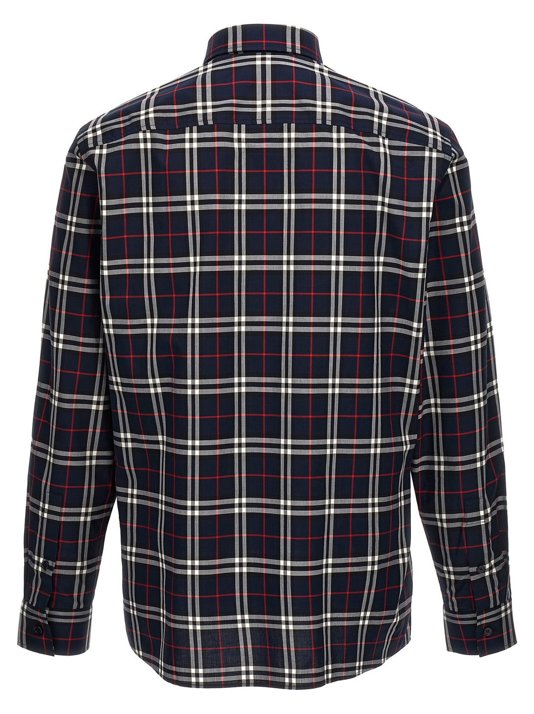 Burberry Blue Cotton Blouse
