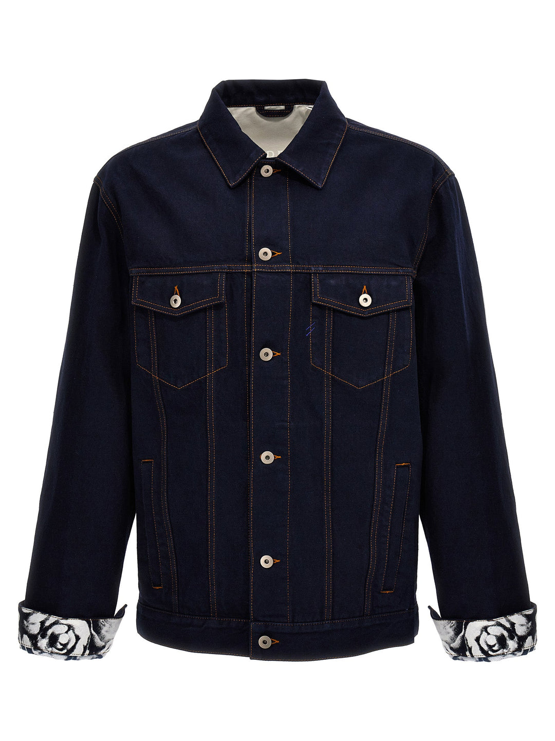 Men’s Burberry Blue Cotton Denim Jacket