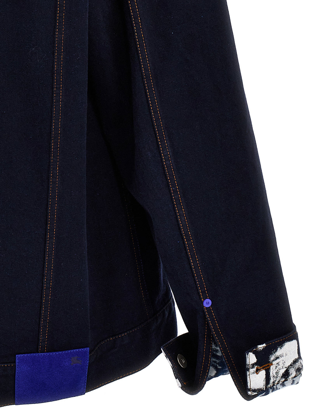 Men’s Burberry Blue Cotton Denim Jacket