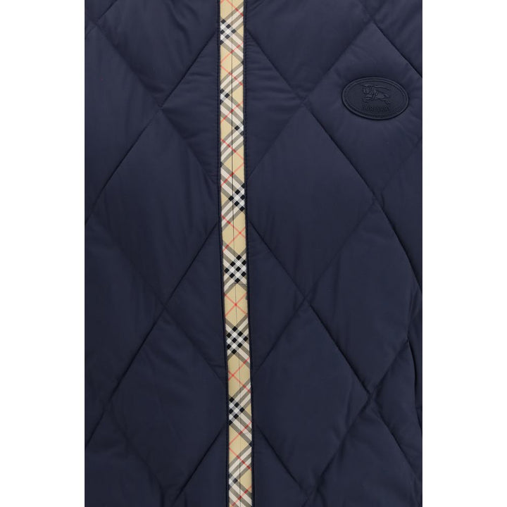 Men’s Burberry Blue Polyamide Sleeveless Jacket