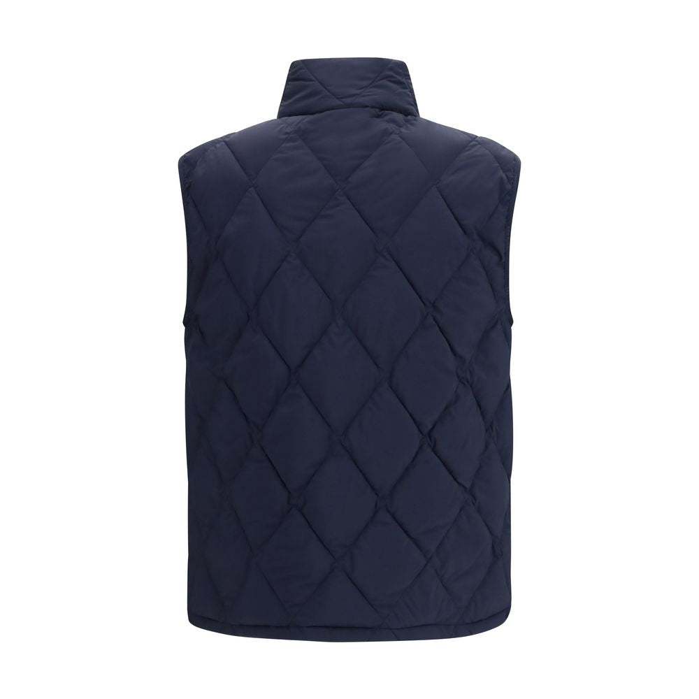 Men’s Burberry Blue Polyamide Sleeveless Jacket