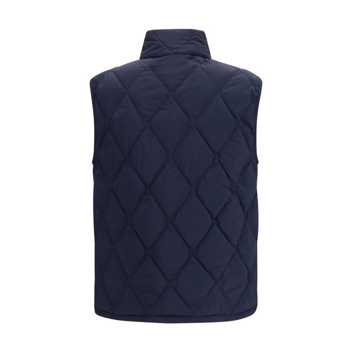 Men’s Burberry Blue Polyamide Sleeveless Jacket