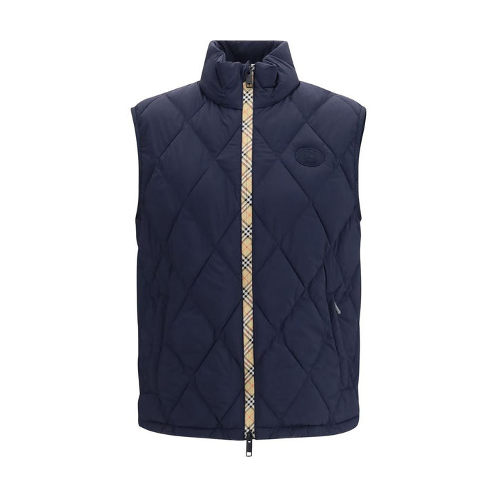 Men’s Burberry Blue Polyamide Sleeveless Jacket