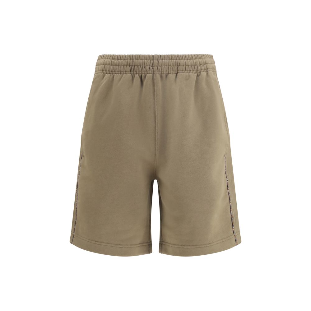 Men’s Burberry Brown Cotton Bermuda Shorts