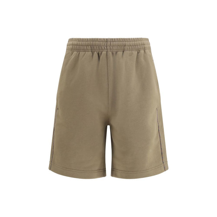 Burberry Brown Cotton Bermuda Shorts