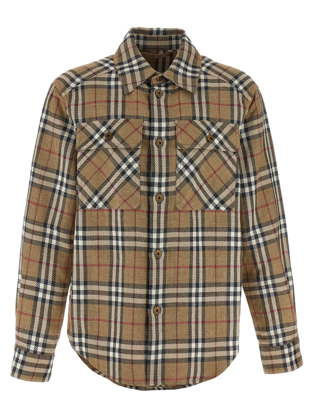 Burberry Brown Cotton Blouse
