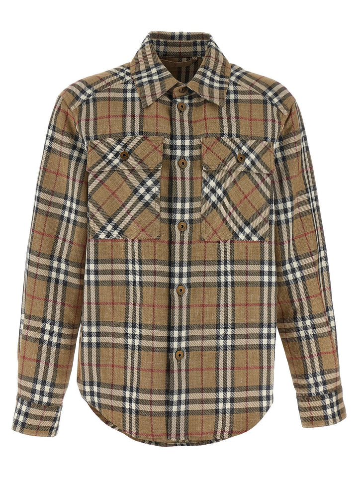 Burberry Brown Cotton Blouse