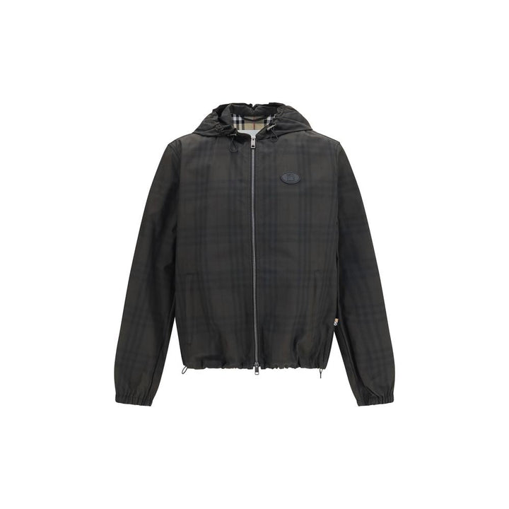 Men’s Burberry Brown Cotton Shell Jacket