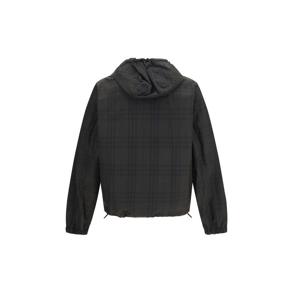 Men’s Burberry Brown Cotton Shell Jacket