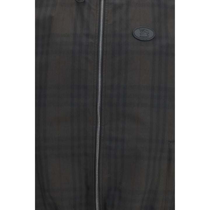 Men’s Burberry Brown Cotton Shell Jacket