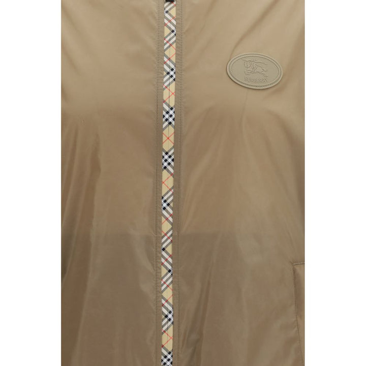 Men’s Burberry Brown Nylon Shell Jacket