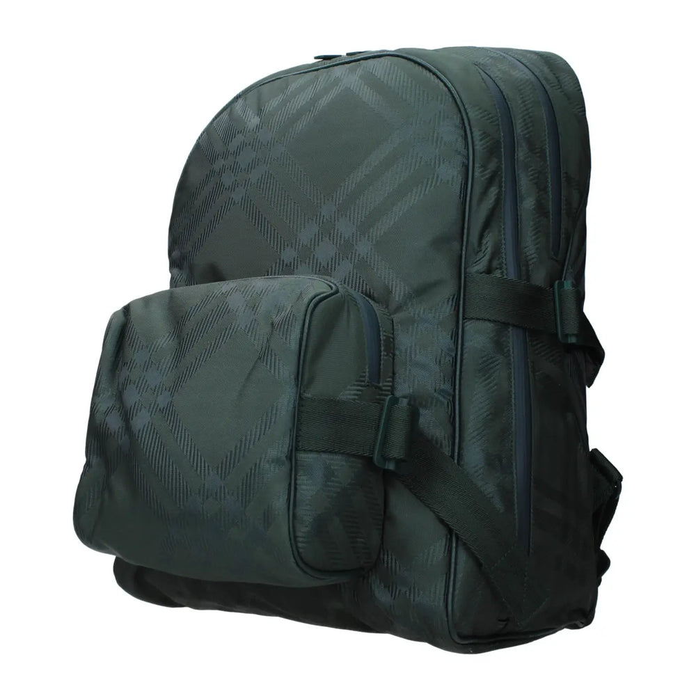 Men’s Burberry Green Fabric Backpack