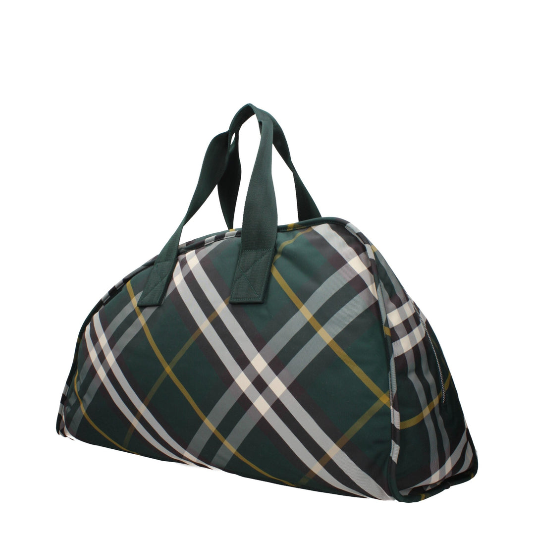 Men’s Burberry Green Fabric Luggage and Travel