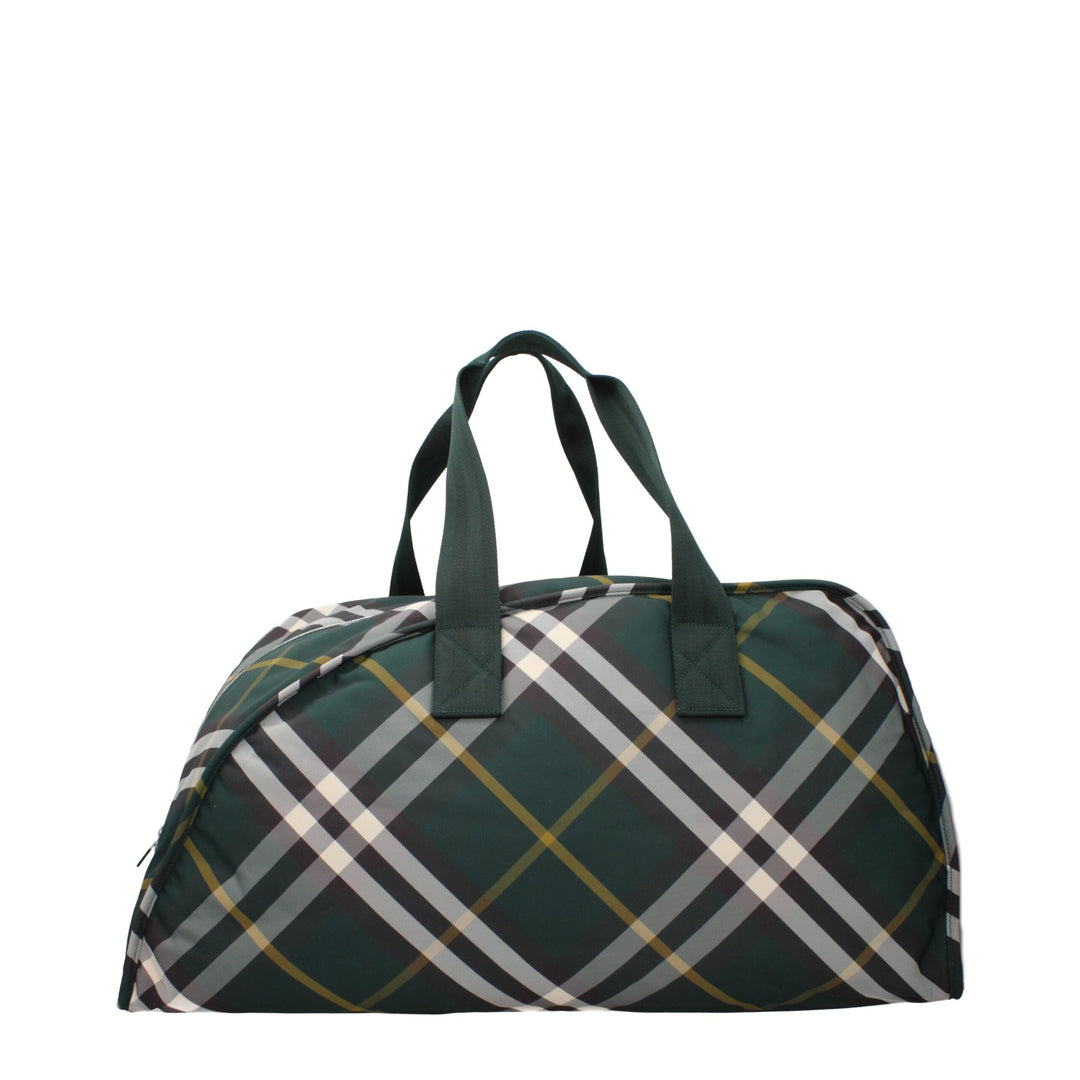Men’s Burberry Green Fabric Luggage and Travel