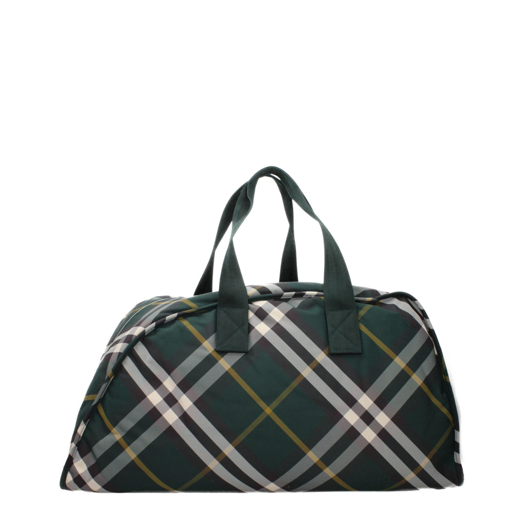 Men’s Burberry Green Fabric Luggage and Travel