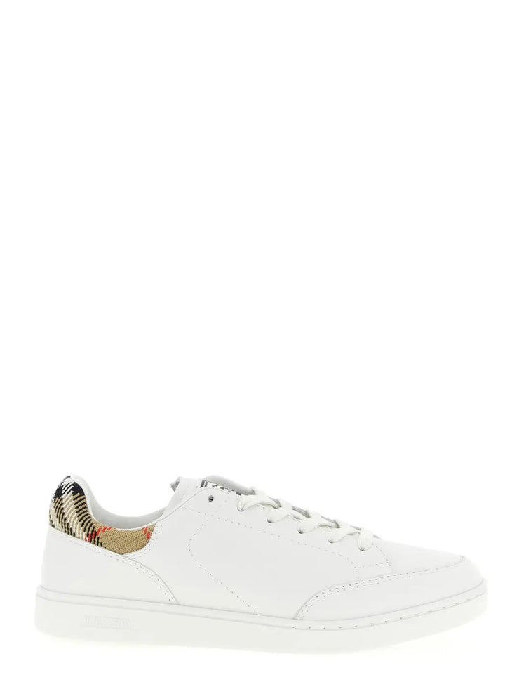 Men’s Burberry Multicolor Cowhide Low Top Sneakers