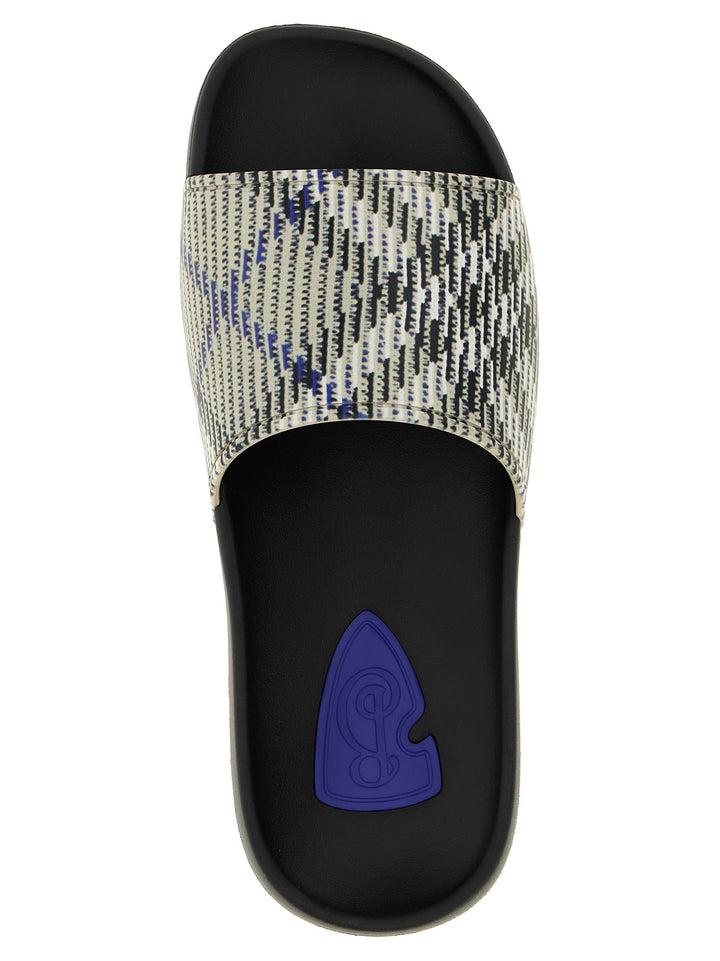 Men’s Burberry Multicolor Polyurethane Slides