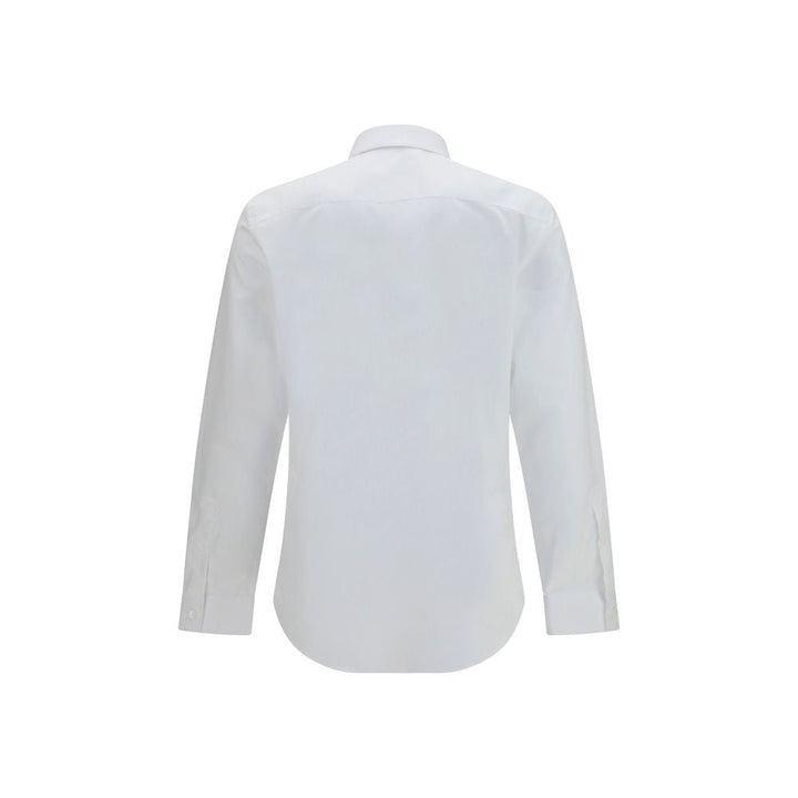 Men’s Burberry White Cotton Dress Shirt