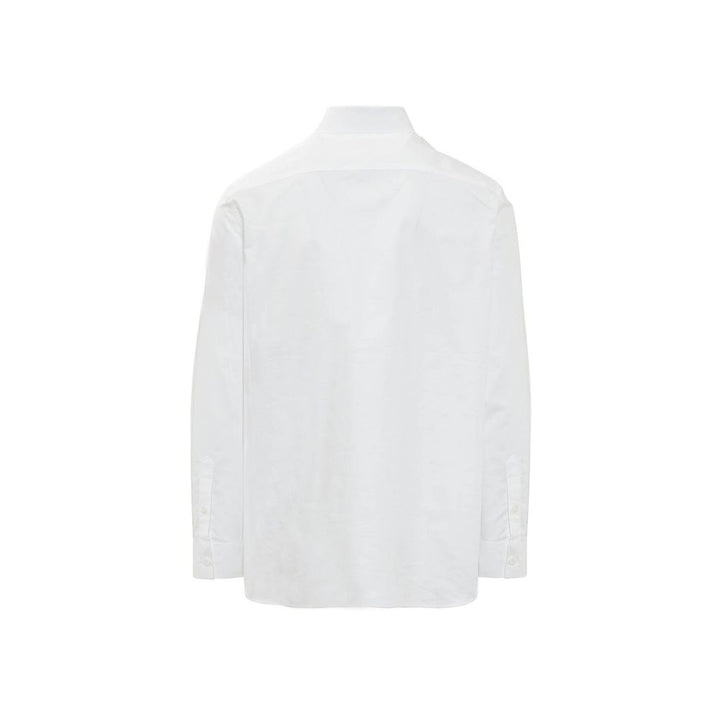 Men’s Burberry White Cotton Dress Shirt