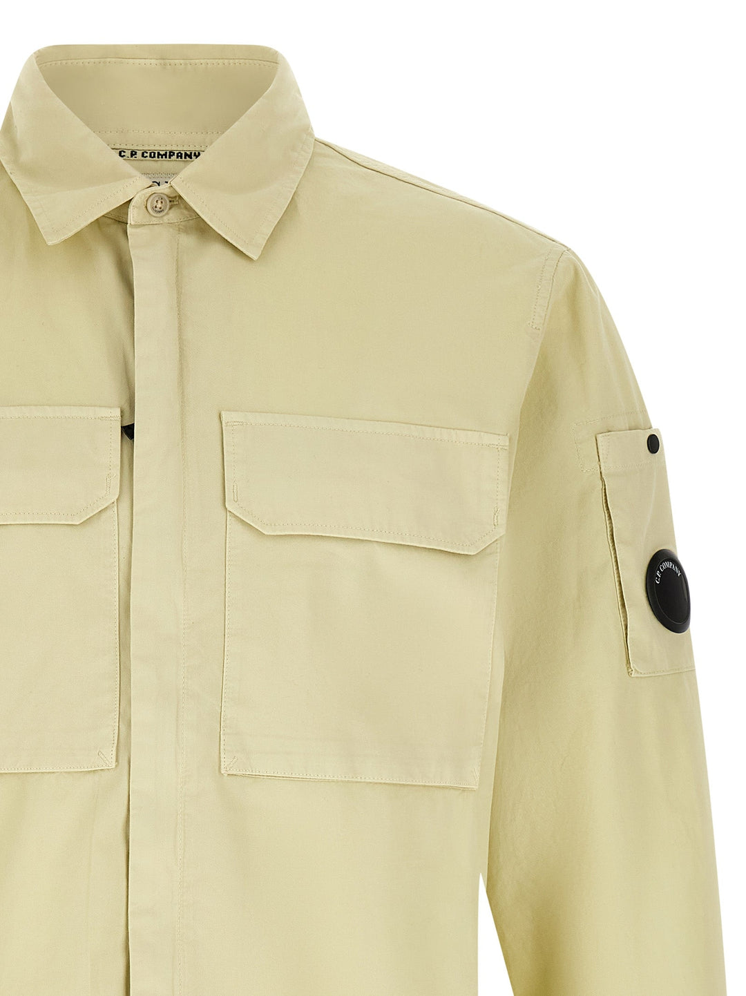C.p. Company Beige Cotton Blouse