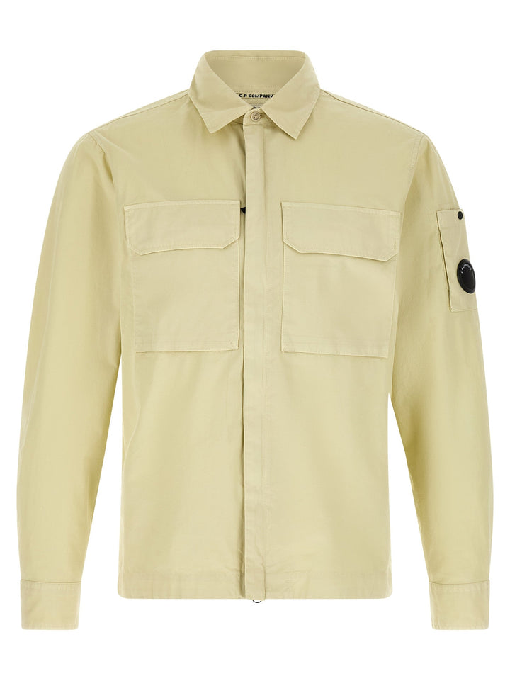 C.p. Company Beige Cotton Blouse