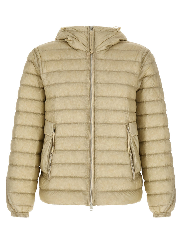 Men’s C.p. Company Beige Polyamide Full-length Jacket